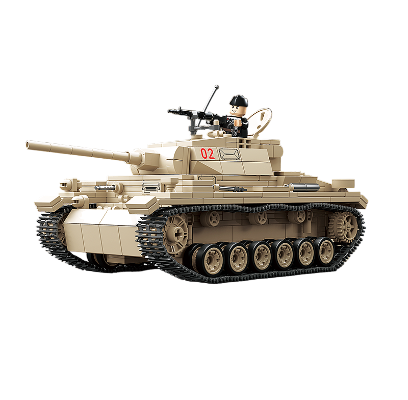Panzer III Ausf. L - Medium Tank | 1:28 Scale – BrixKrieg