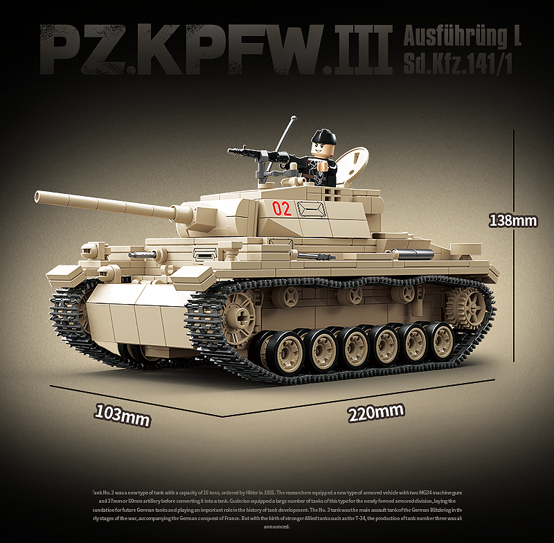 Pz.Kpfw. III (Panzer III) - Medium Tank