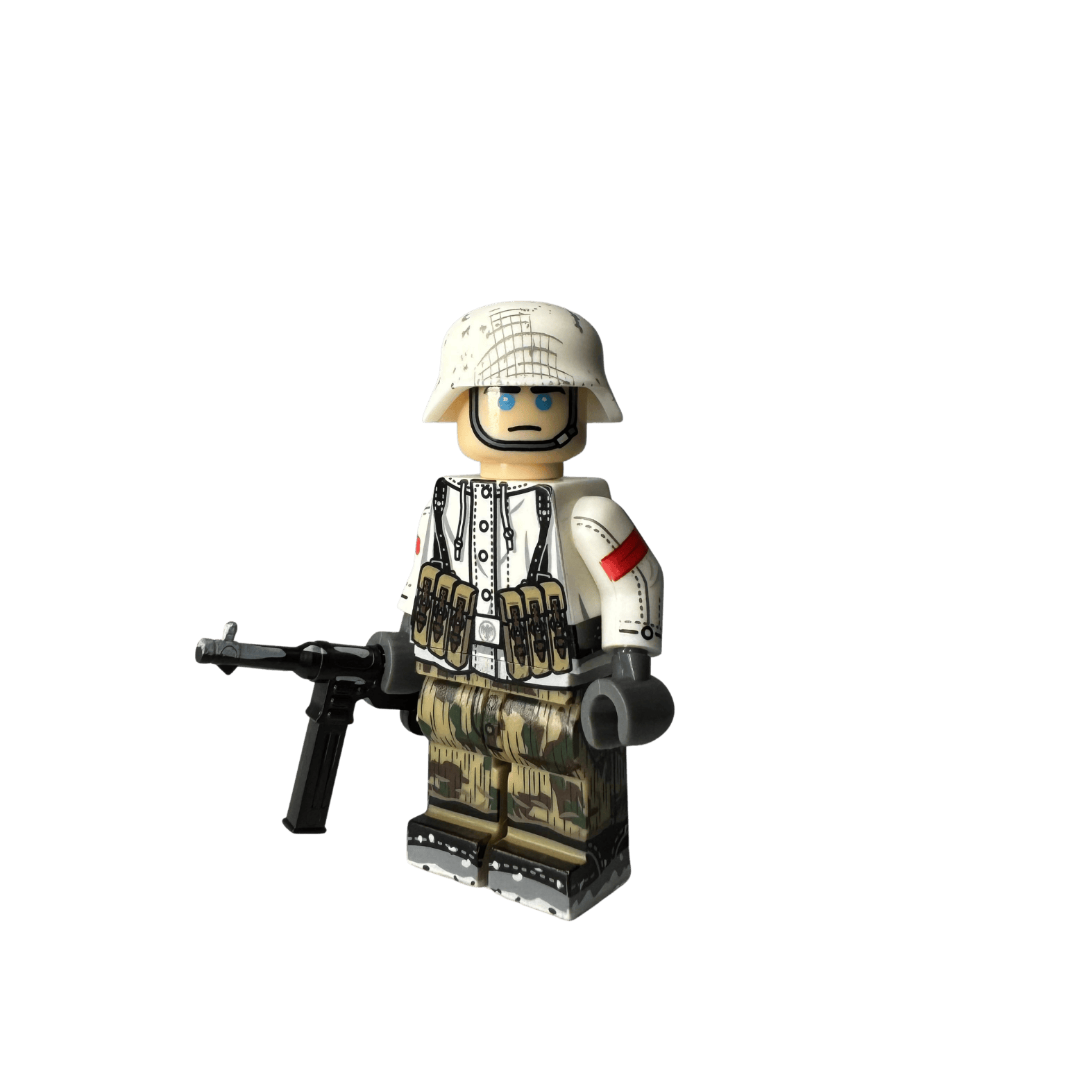 SS Infantry MP40 - Sumpfmuster Rev/ Winter Smock