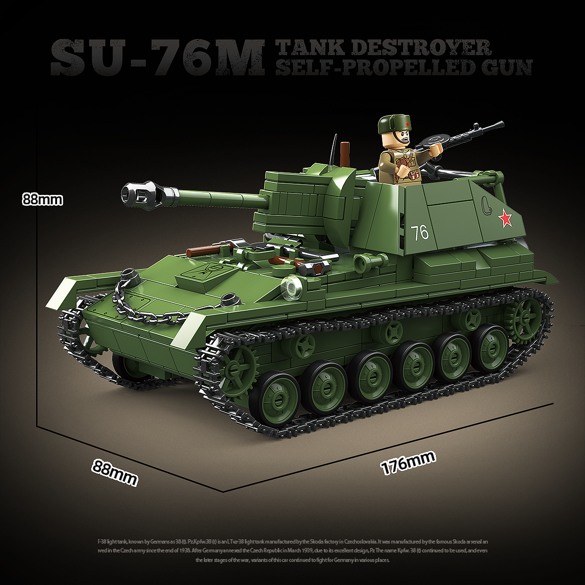 SU-76 - Light Tank Destroyer