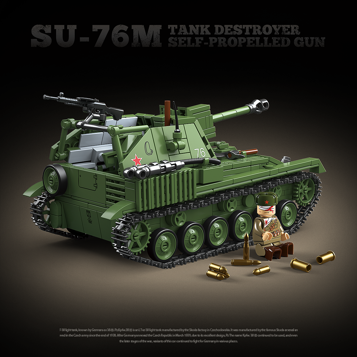 SU-76 - Light Tank Destroyer