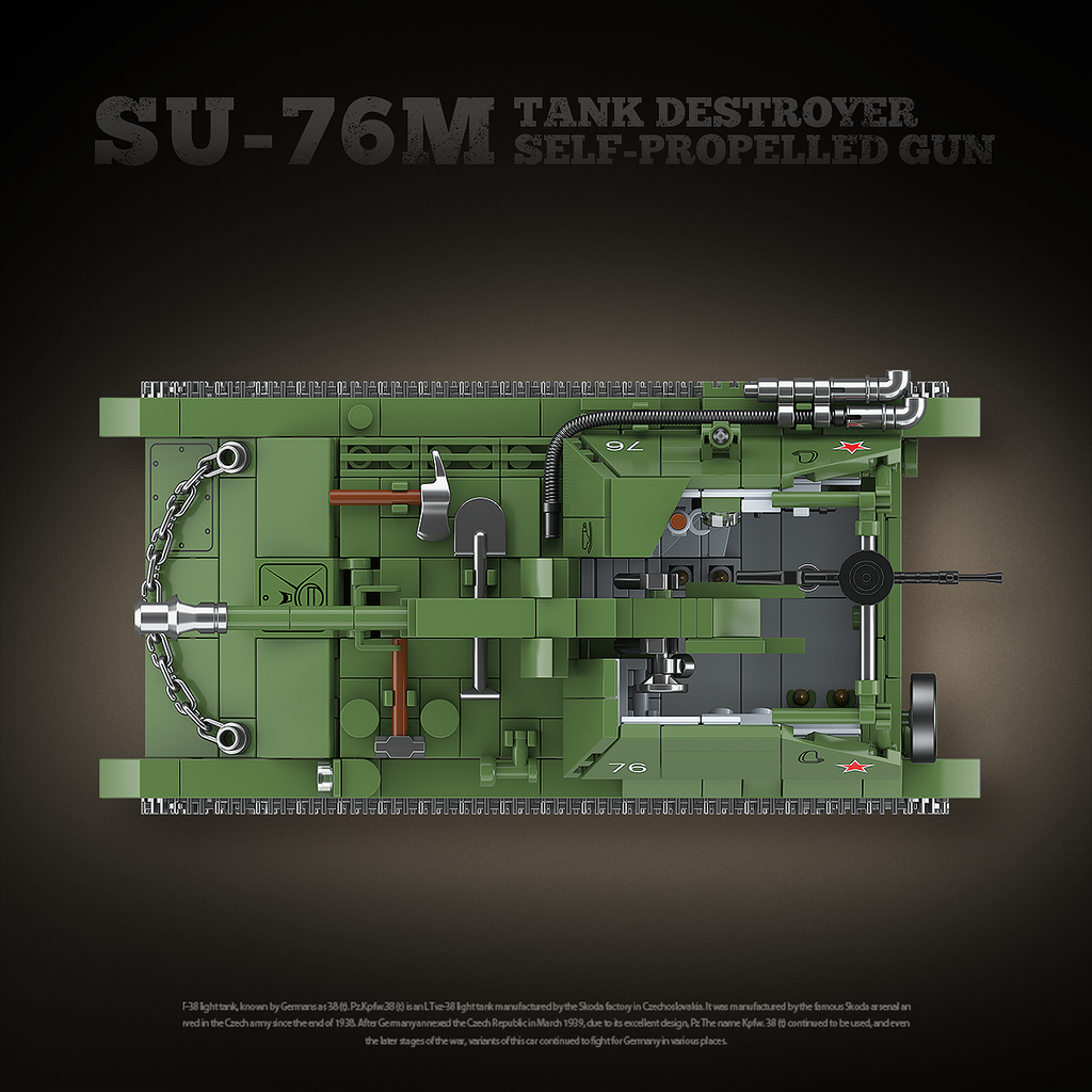 SU-76 - Light Tank Destroyer