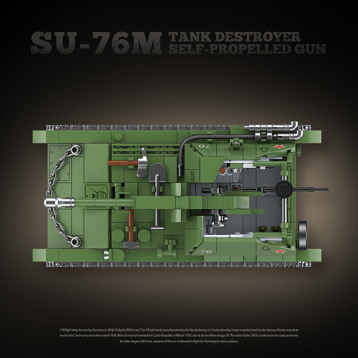 SU-76 - Light Tank Destroyer