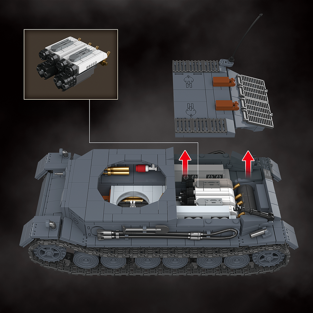 Tiger (P) - Heavy Tank | 1:28 Scale