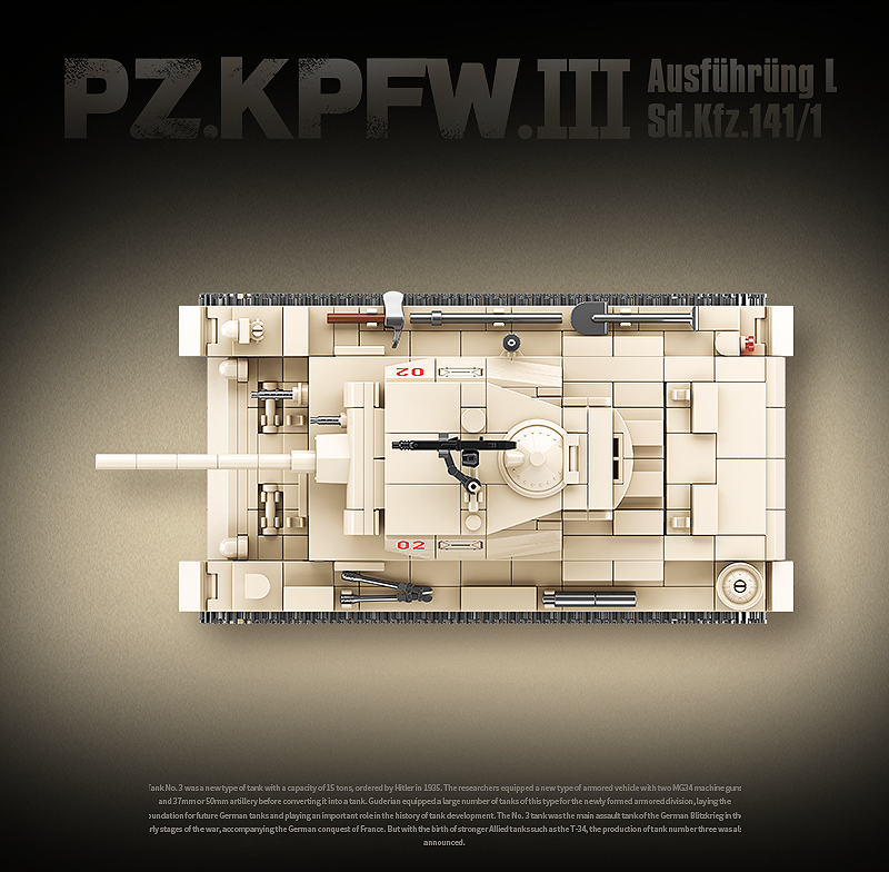 Pz.Kpfw. III (Panzer III) - Medium Tank