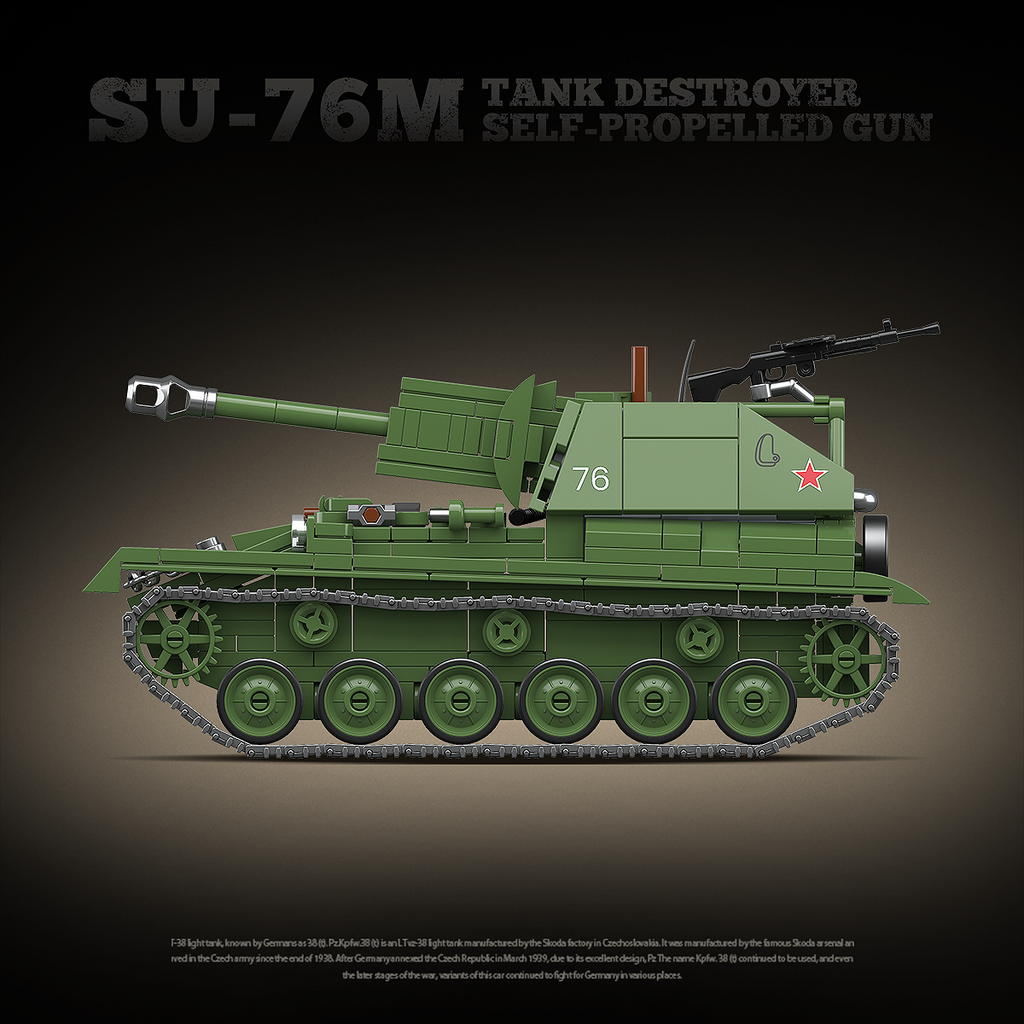 SU-76 - Light Tank Destroyer