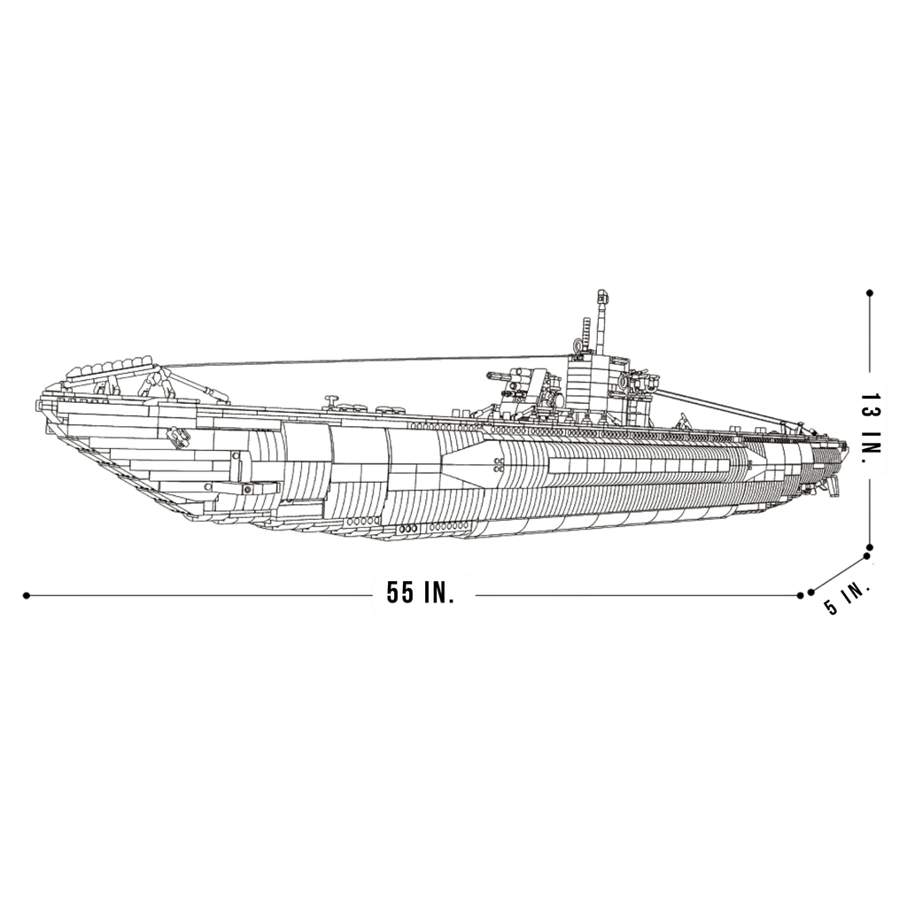 U-Boat Type VII | 1:48 Scale