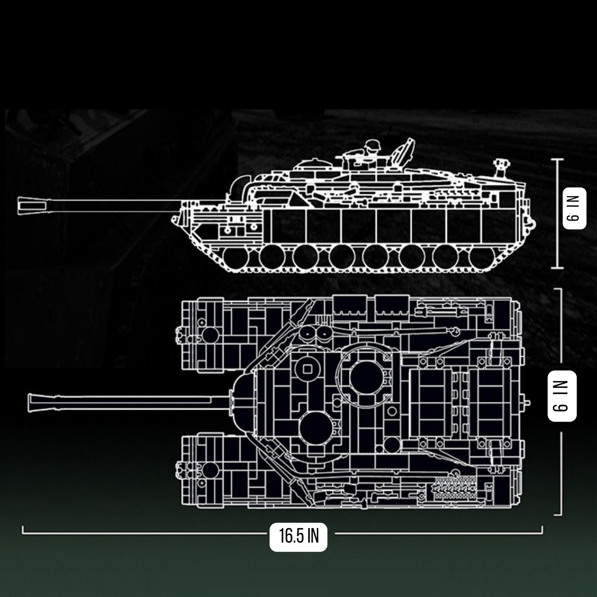 T28 - Super Heavy Tank (T95 GMC) | 1:25 Scale