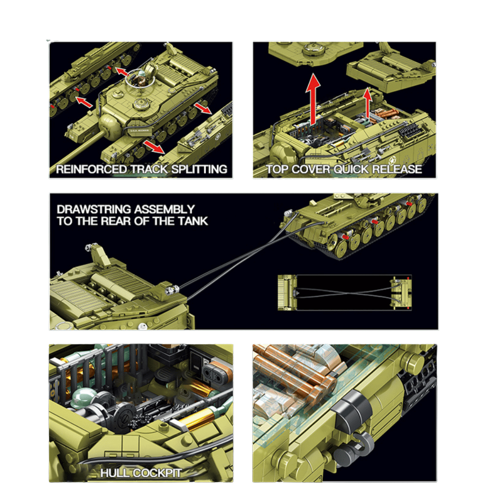 T28 - Super Heavy Tank (T95 GMC) | 1:25 Scale