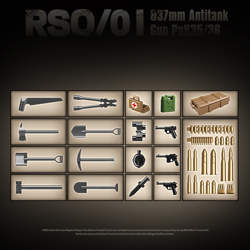RSO w/Pak 37 - Light Vehicle | 1:28 Scale