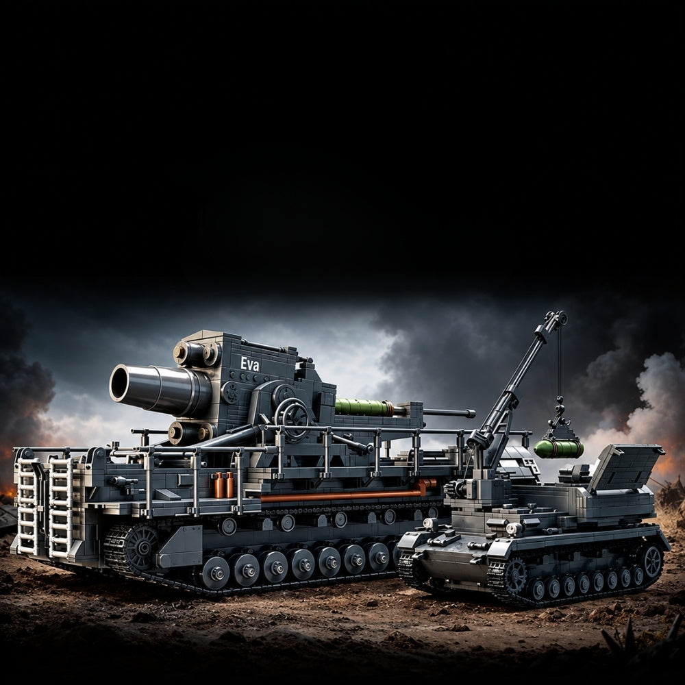 Rheinmetall Karl-Gerät "EVA" - Siege Mortar | 1:28 Scale