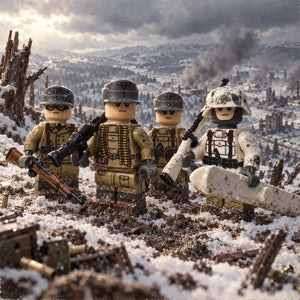 Gebirgsjäger Team - German Mountain Infantry | 4 Figures