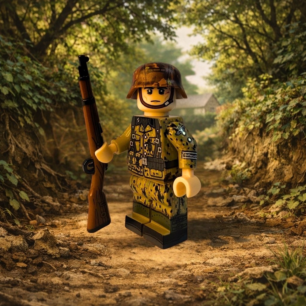 SS Infantry Kar98 - Erbsenmuster Camo