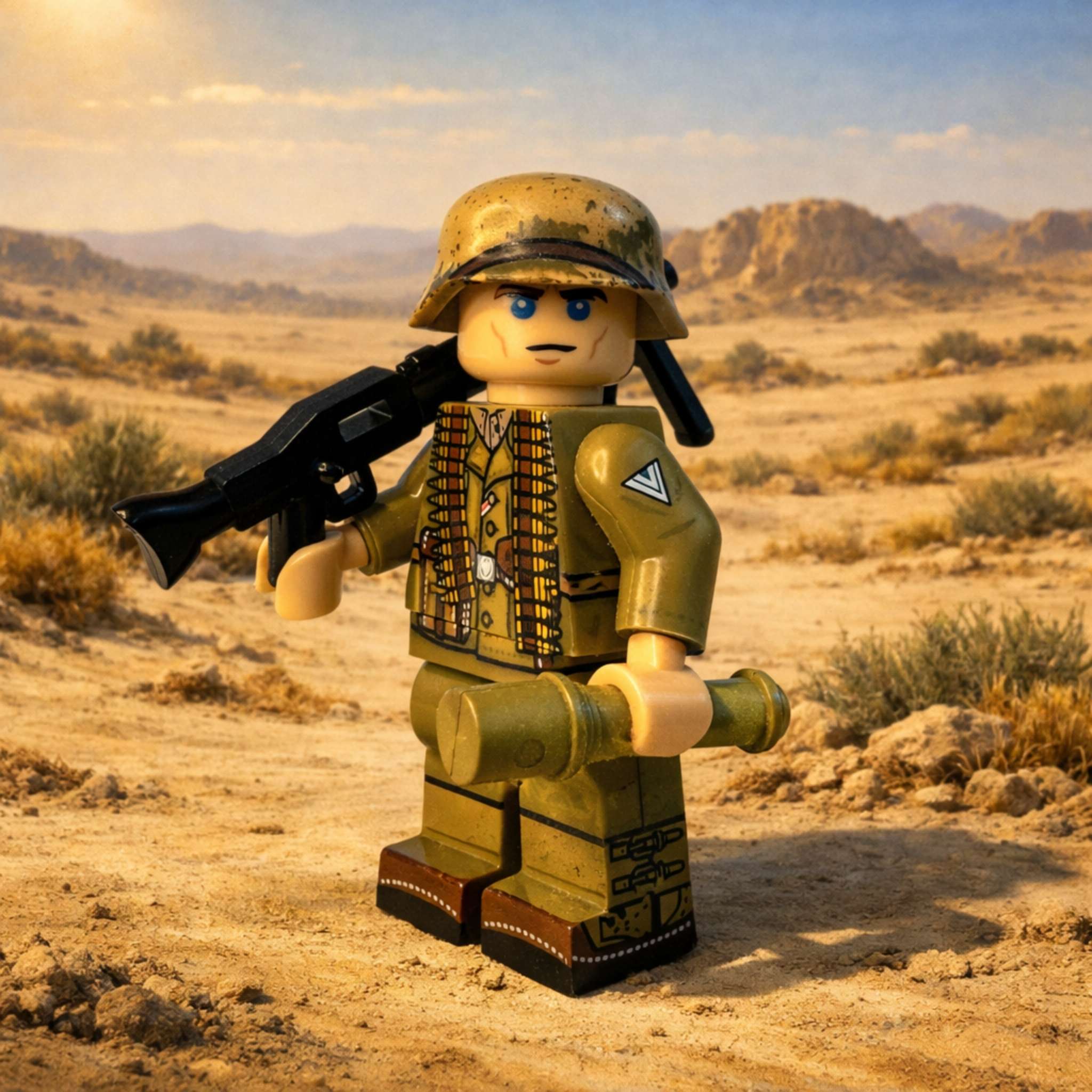 Afrika Korps Infantry MG34