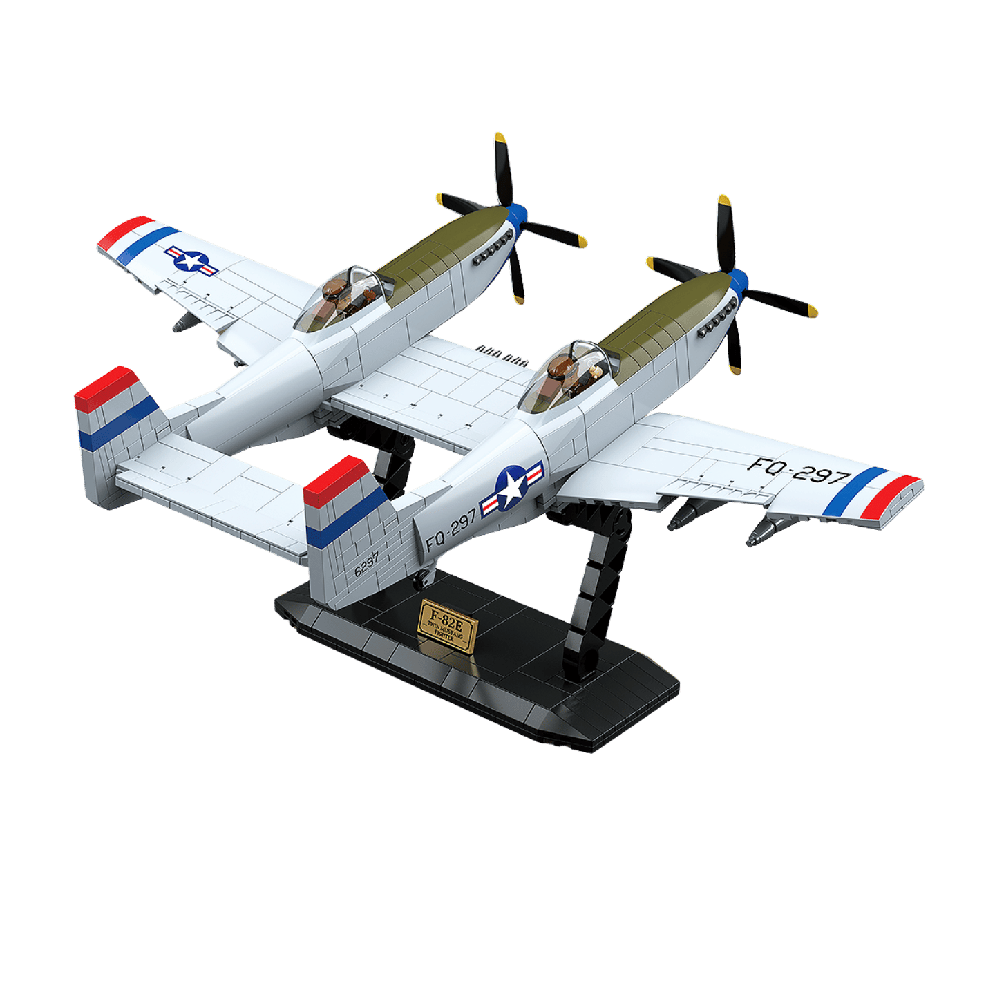 F82E Twin Mustang - Long Range Fighter | 1:28 Scale