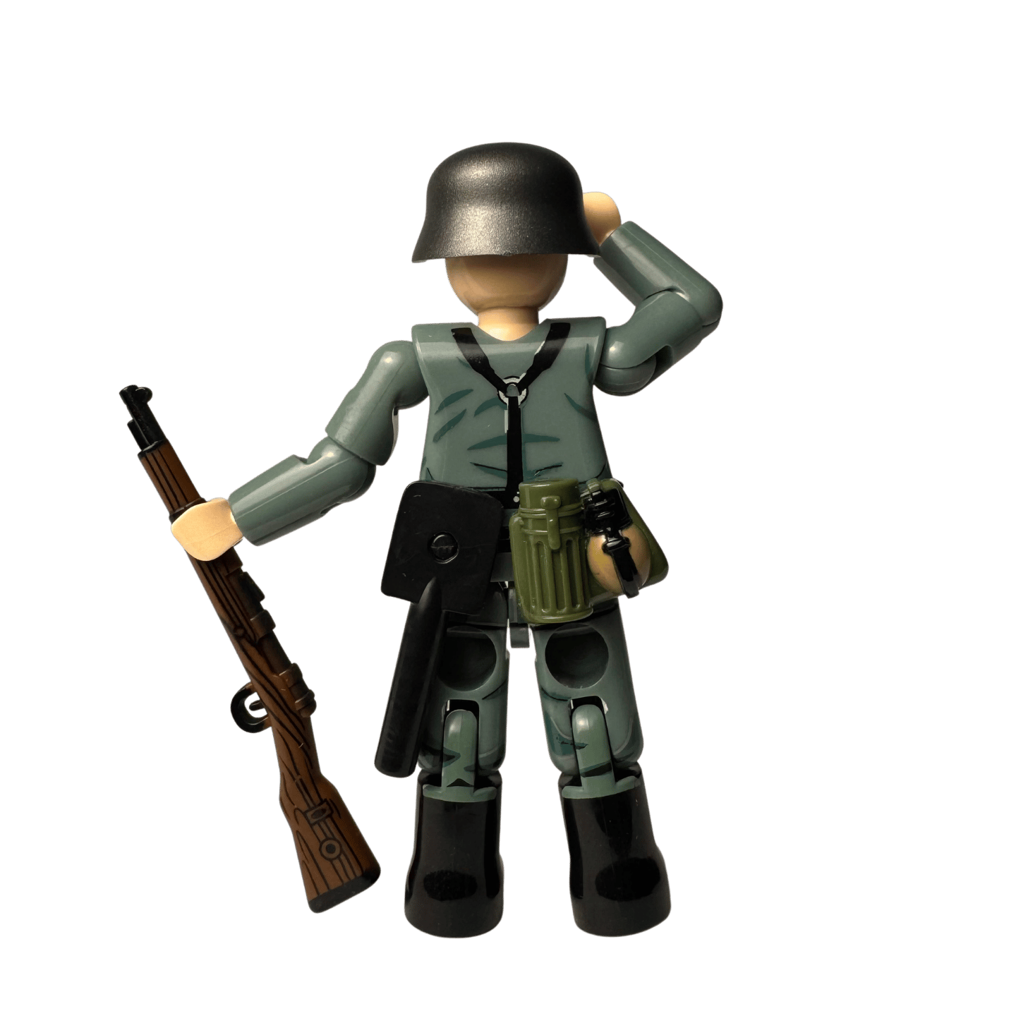 Wehrmacht (Heer) Rifleman Action Figure - Feldgrau