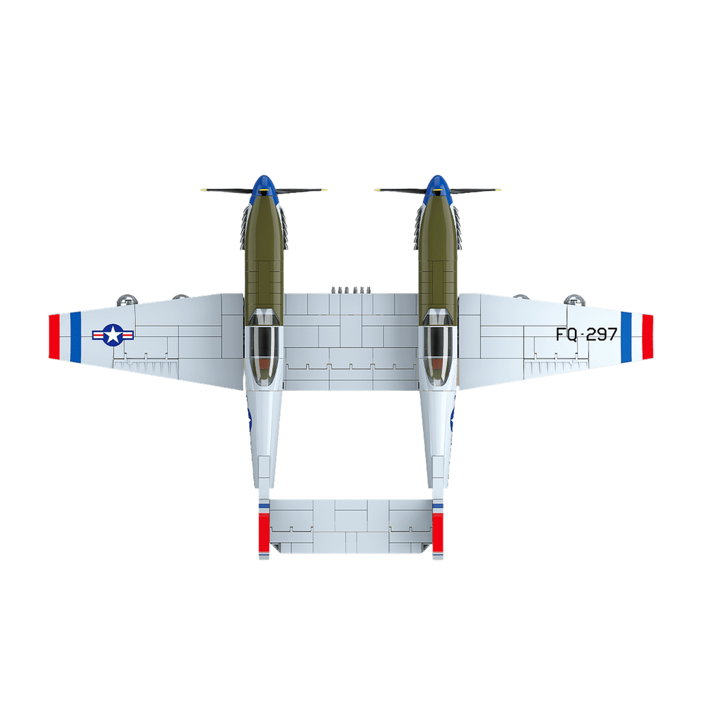 F82E Twin Mustang - Long Range Fighter | 1:28 Scale