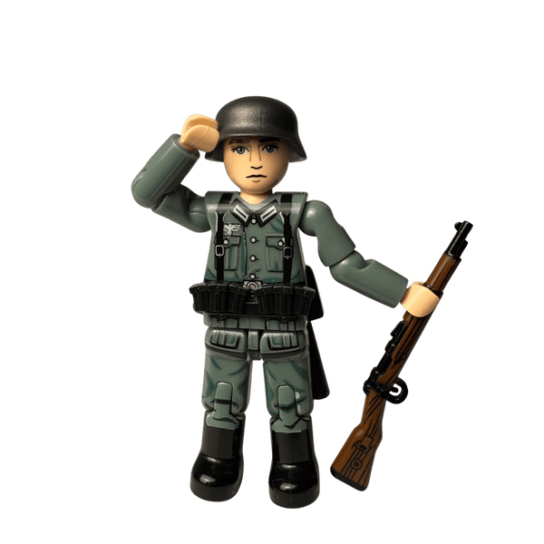 Wehrmacht (Heer) Rifleman Action Figure - Feldgrau