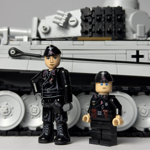 Panzertruppen Crewman Action Figure - Black Wrap