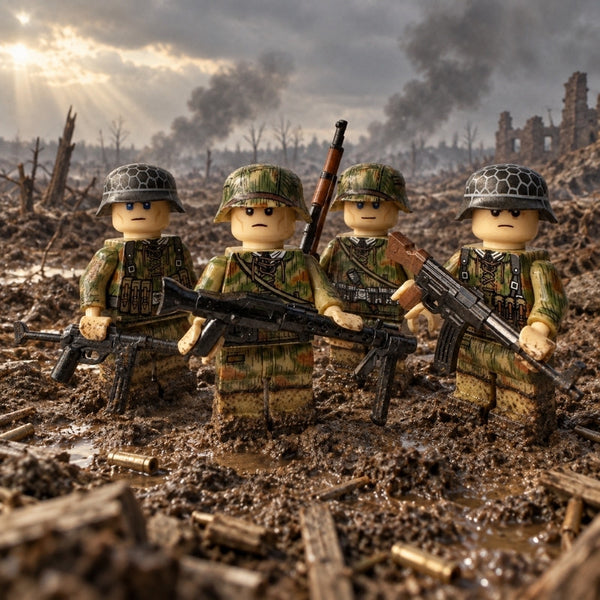 Heer Infantry Team - Sumpfmuster 1943 | 4 Figures
