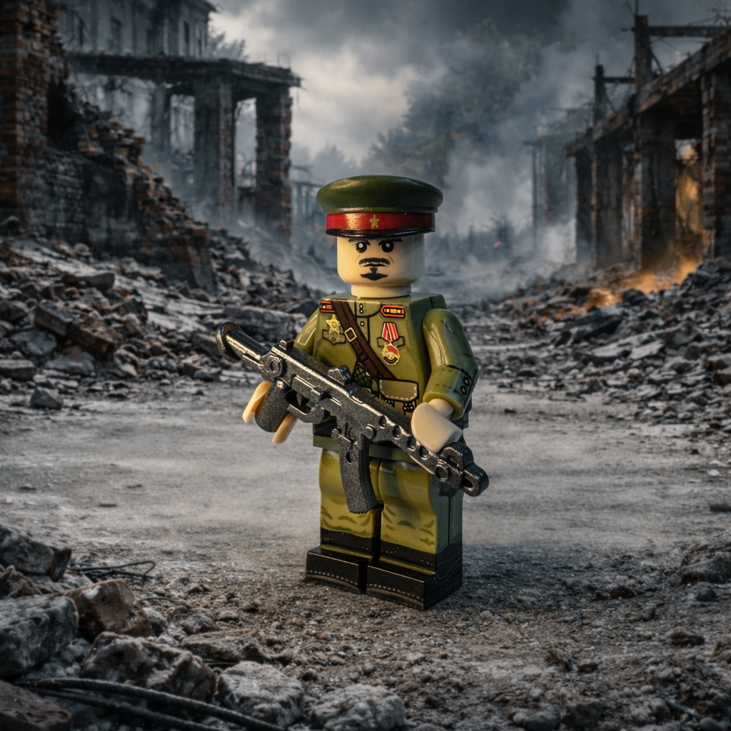 Red Army Guards Officer PPSh-43