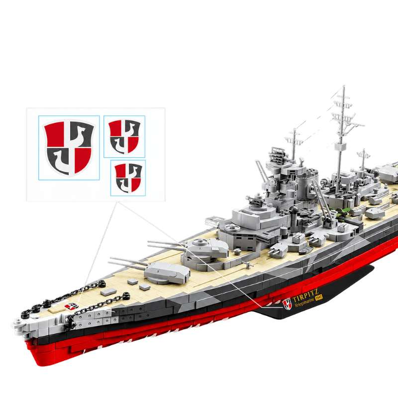 Tirpitz - Bismarck Class Battleship | 1:300 Scale