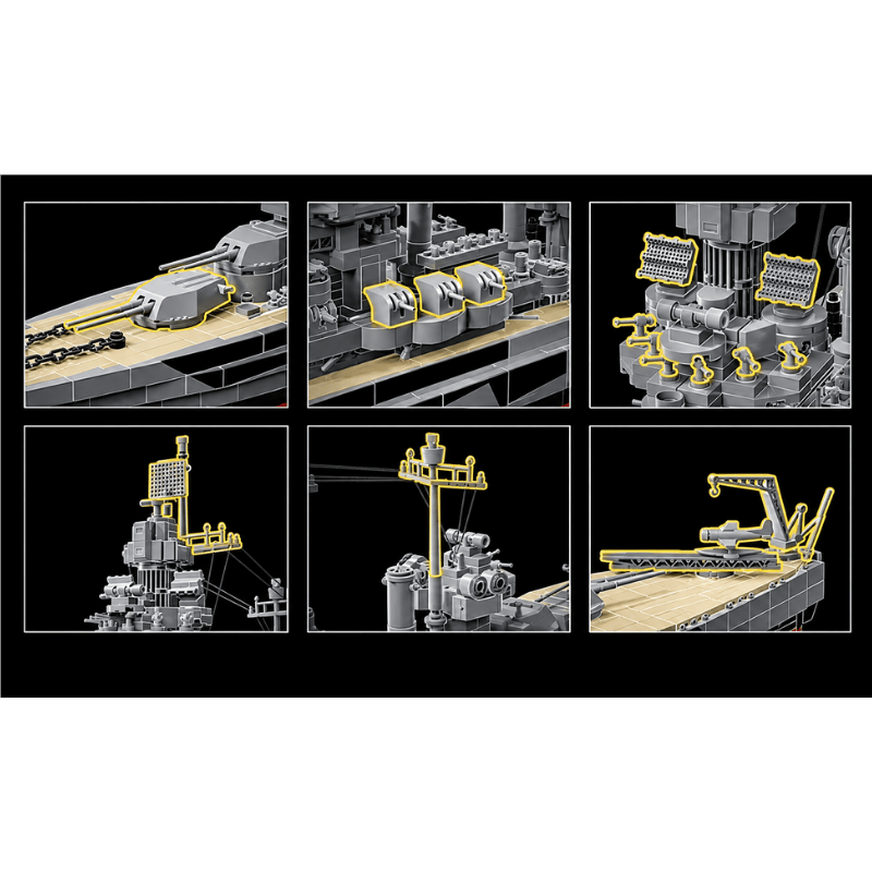 USS Colorado - Colorado Class Battleship | 1:300 Scale
