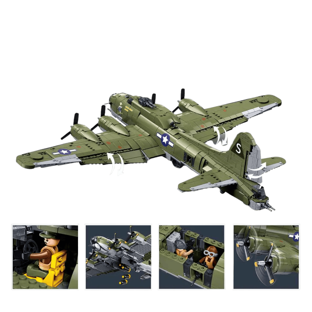 B-17 Flying Fortress - Heavy Bomber | 1:44 Scale