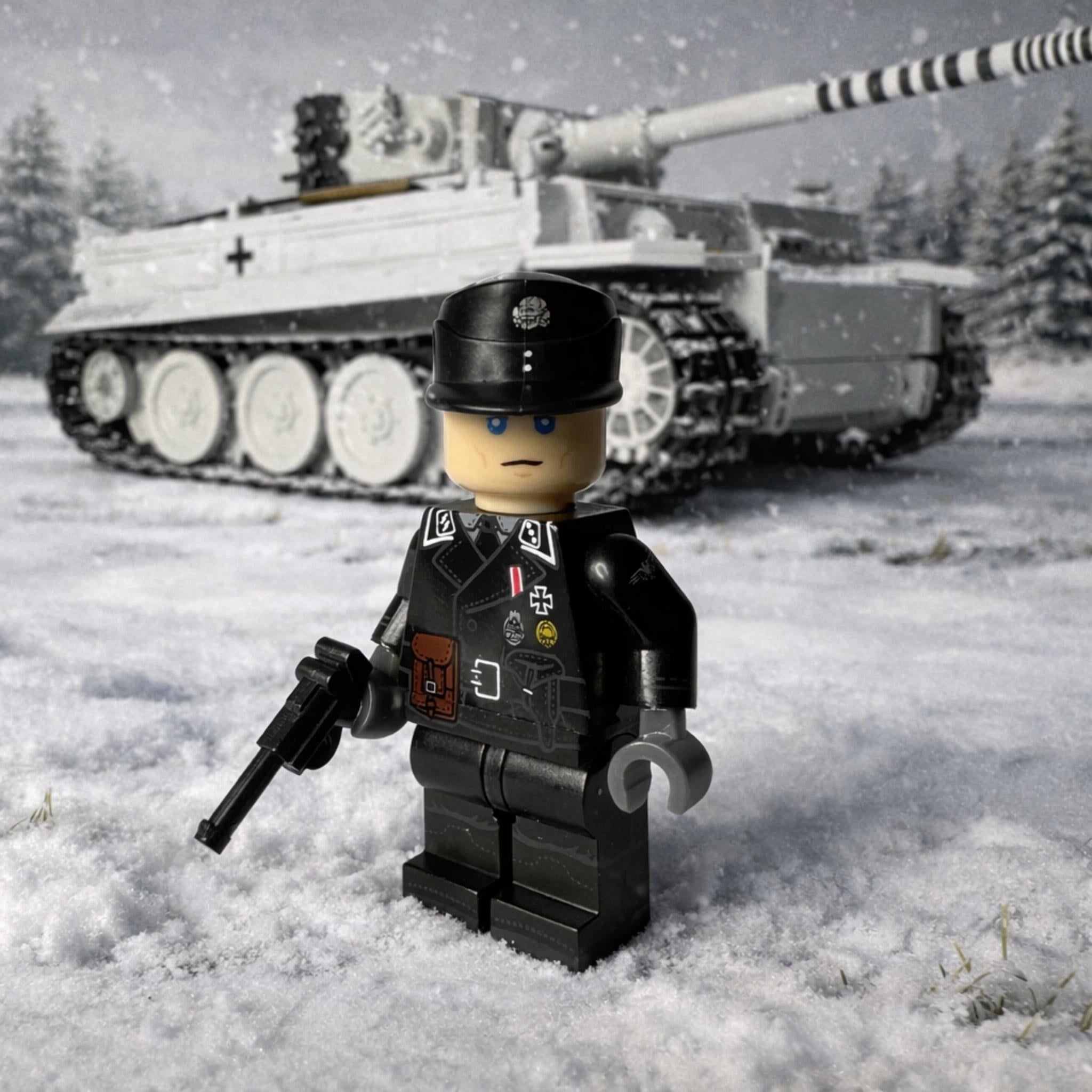Waffen-SS Panzer Crew - Black Wrap Uniform
