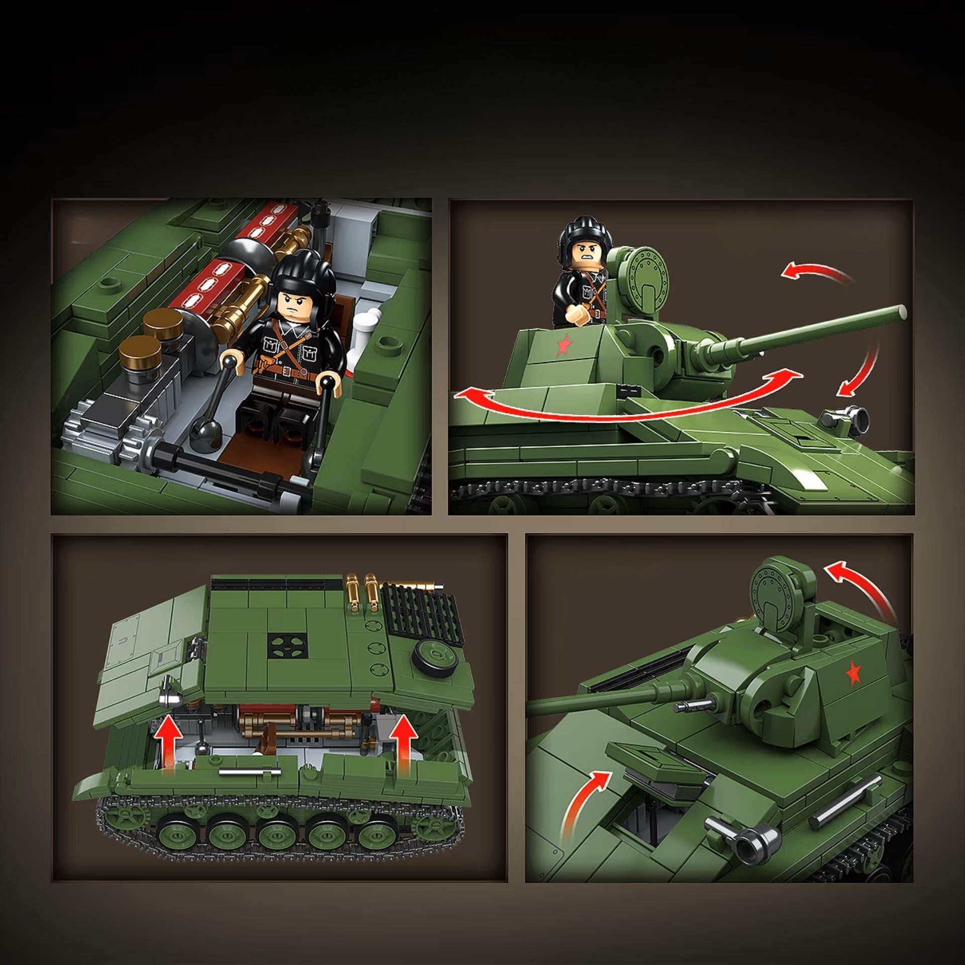 T-70 - Light Tank | 1:28 Scale