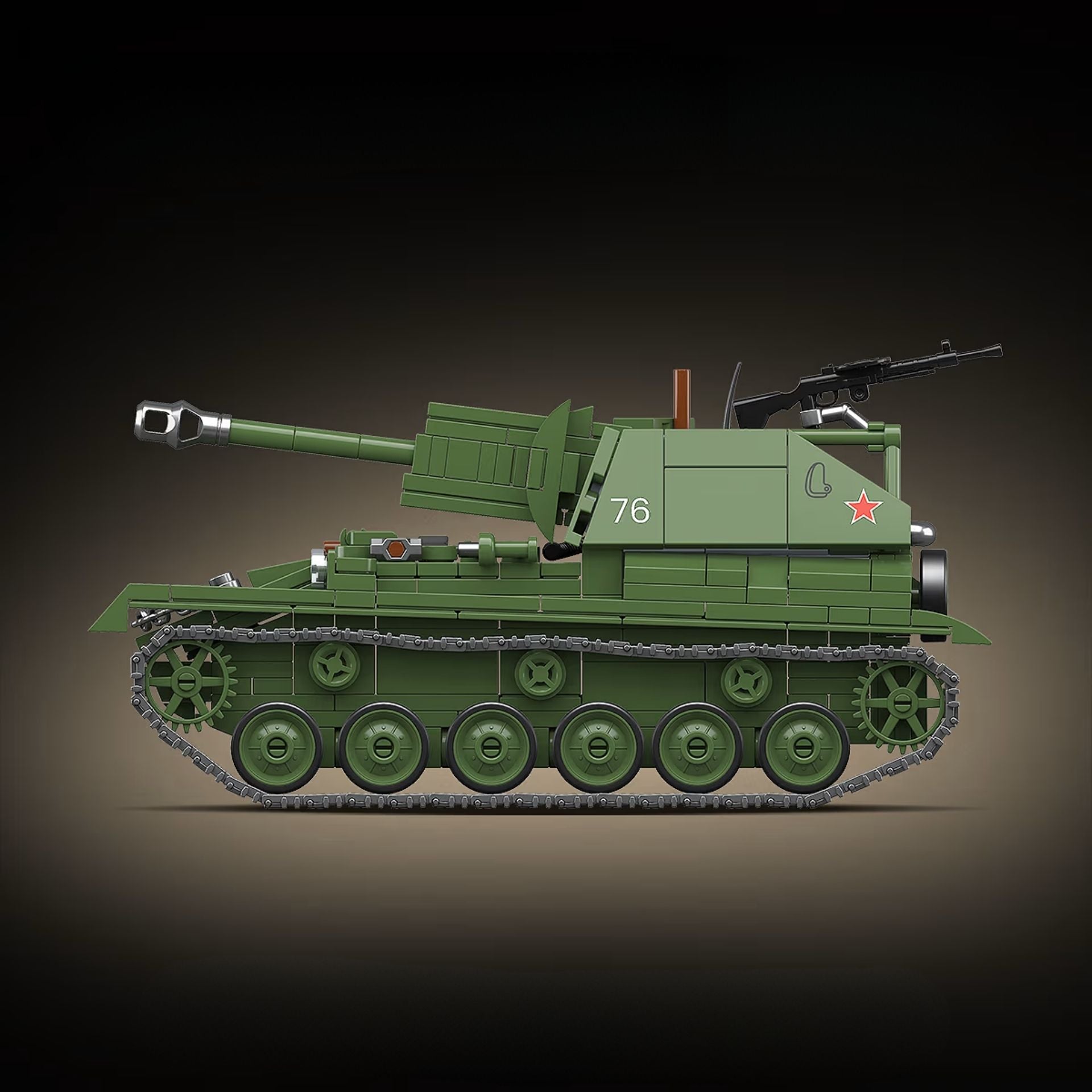SU-76M - Light Self-Propelled Gun | 1:28 Scale