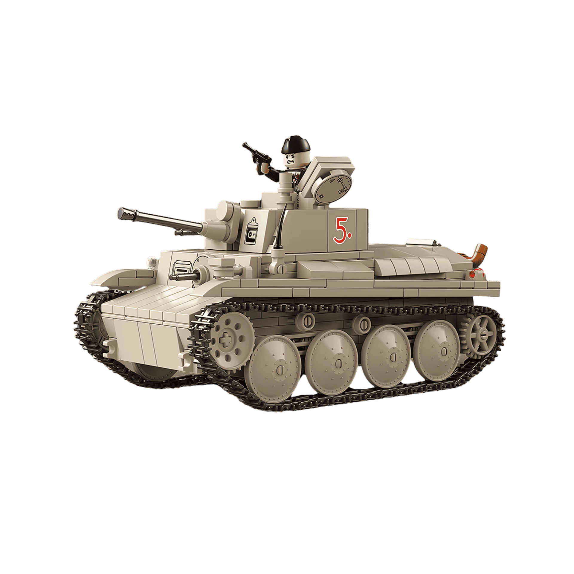 Panzer 38(t) Ausf F - Light Tank | 1:28 Scale