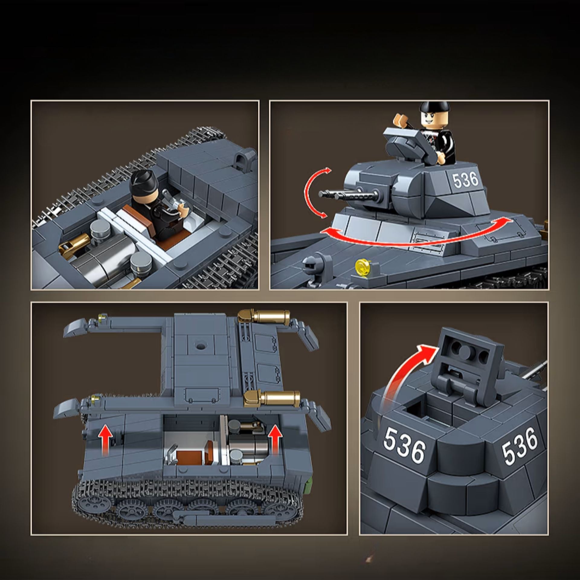 Panzer I Ausf A - Light Tank | 1:28 Scale