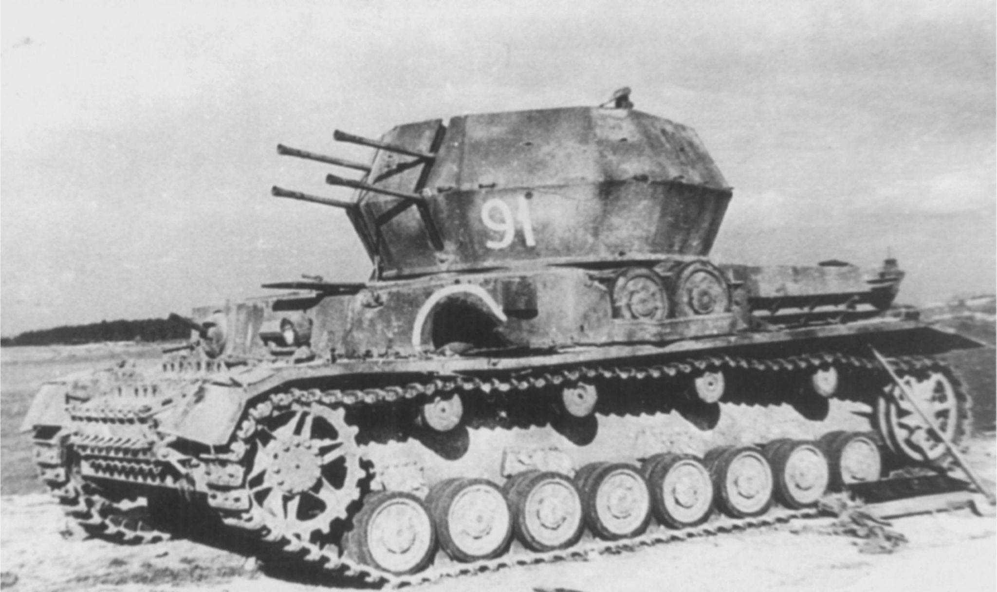 Flakpanzer IV "Wirbelwind" - AA SPG | 1:28 Scale