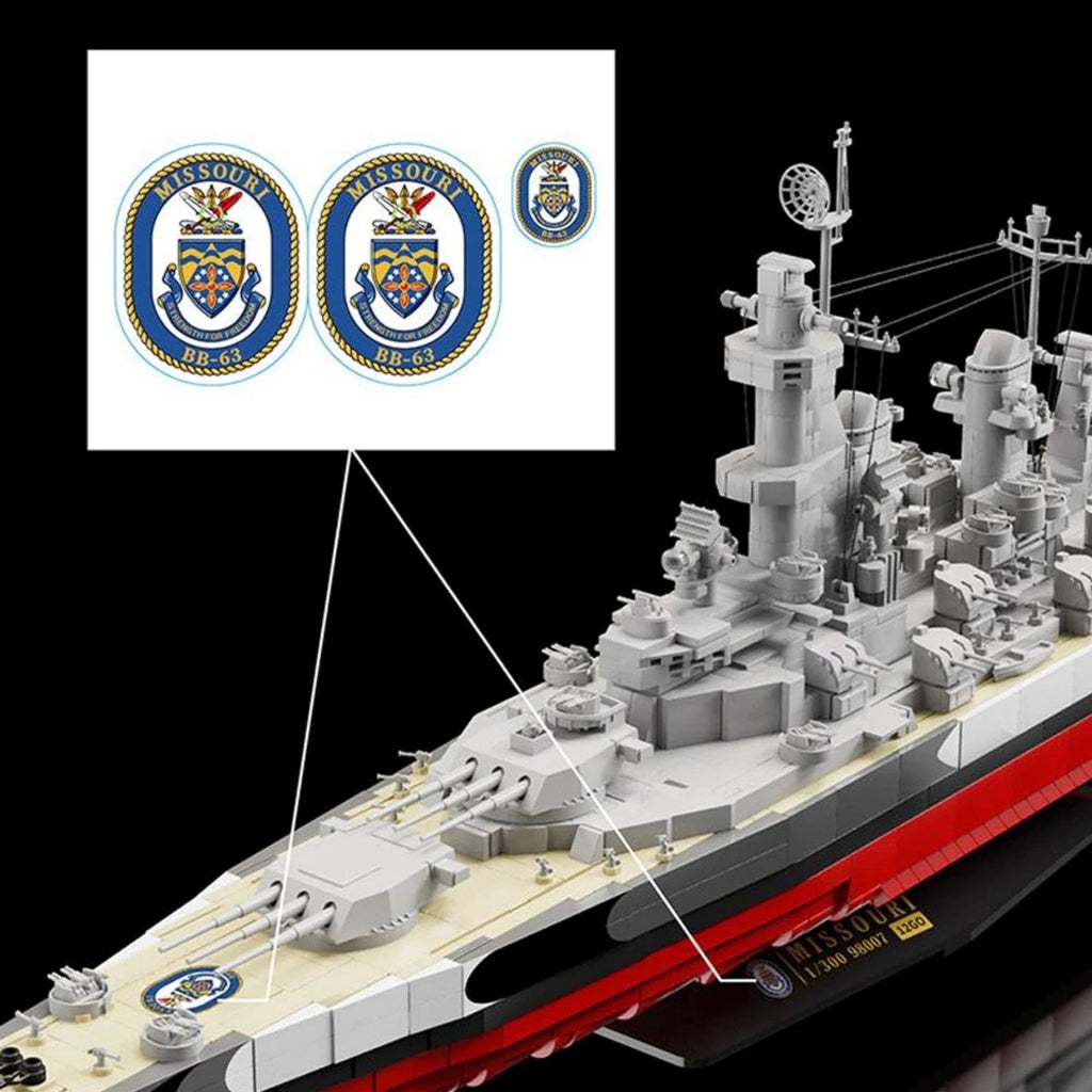USS Missouri - Iowa-Class Battleship | 1:300 Scale