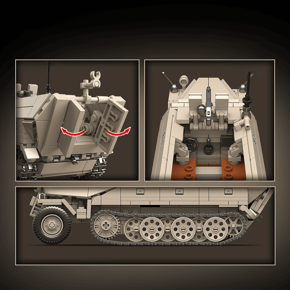 Sd.Kfz. 251 - Armored Half-track