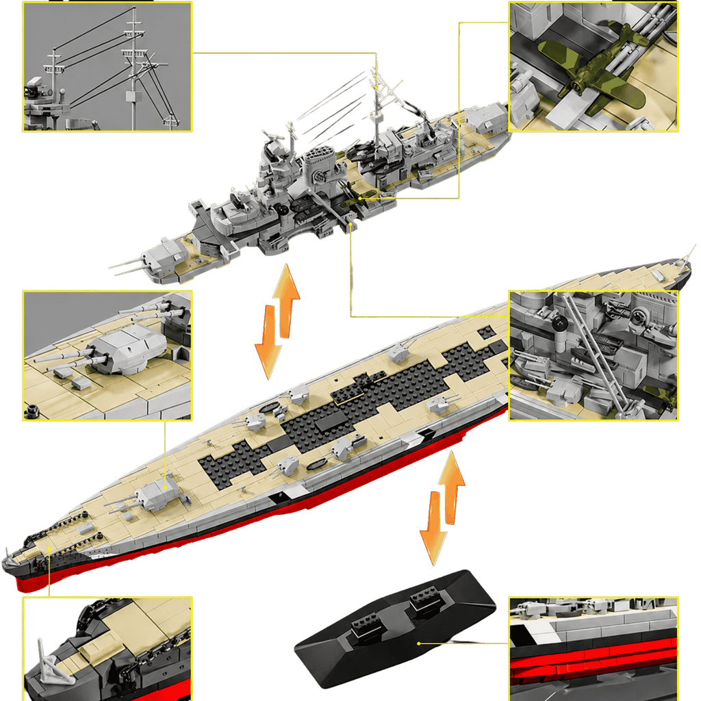 Bismarck - Battleship | 1:300 Scale