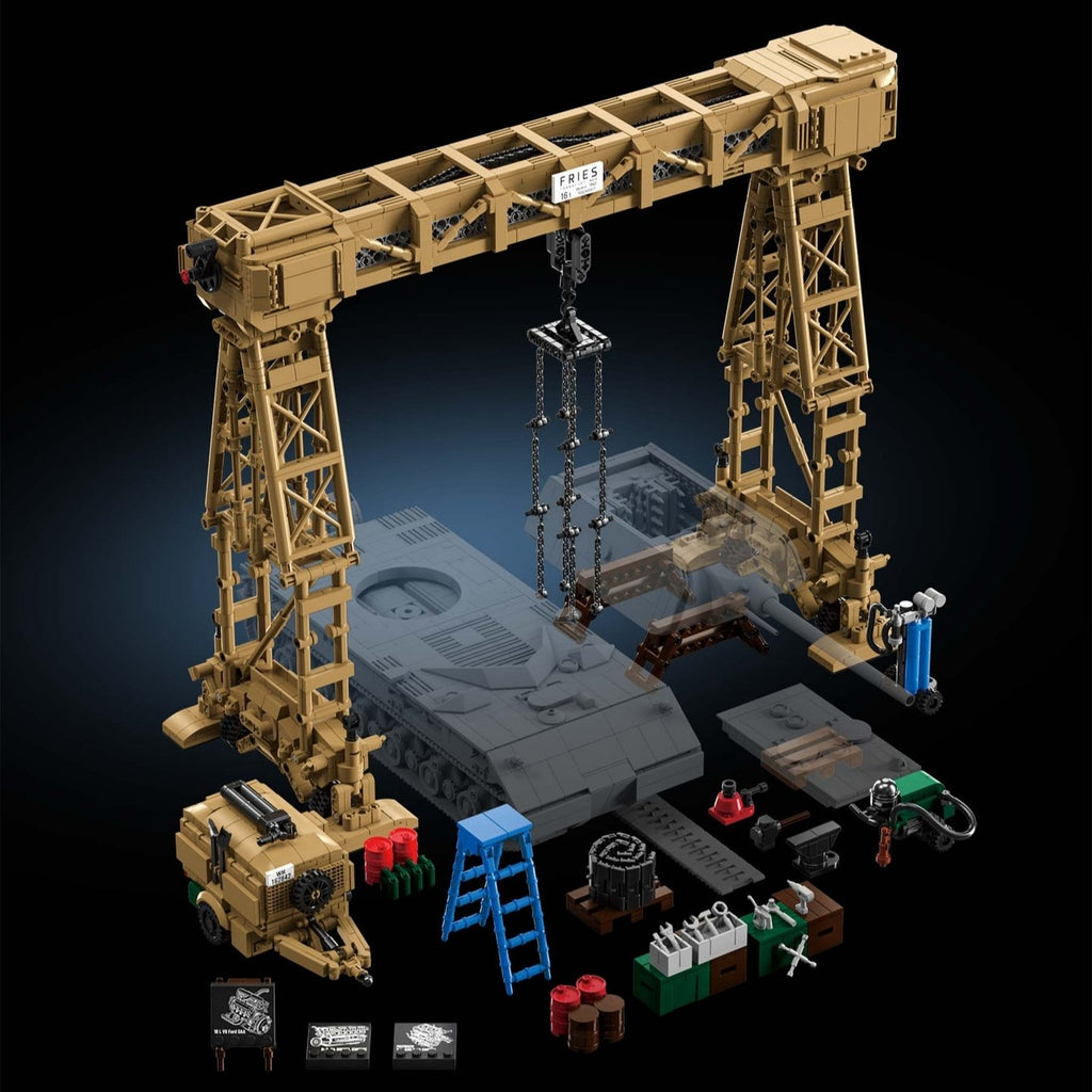 Strabokran - 16-Ton Gantry Crane | 1:28 Scale