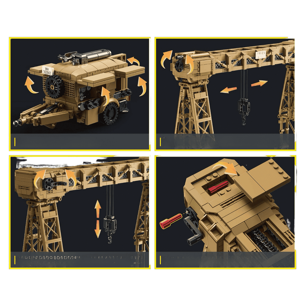 Strabokran - 16-Ton Gantry Crane | 1:28 Scale