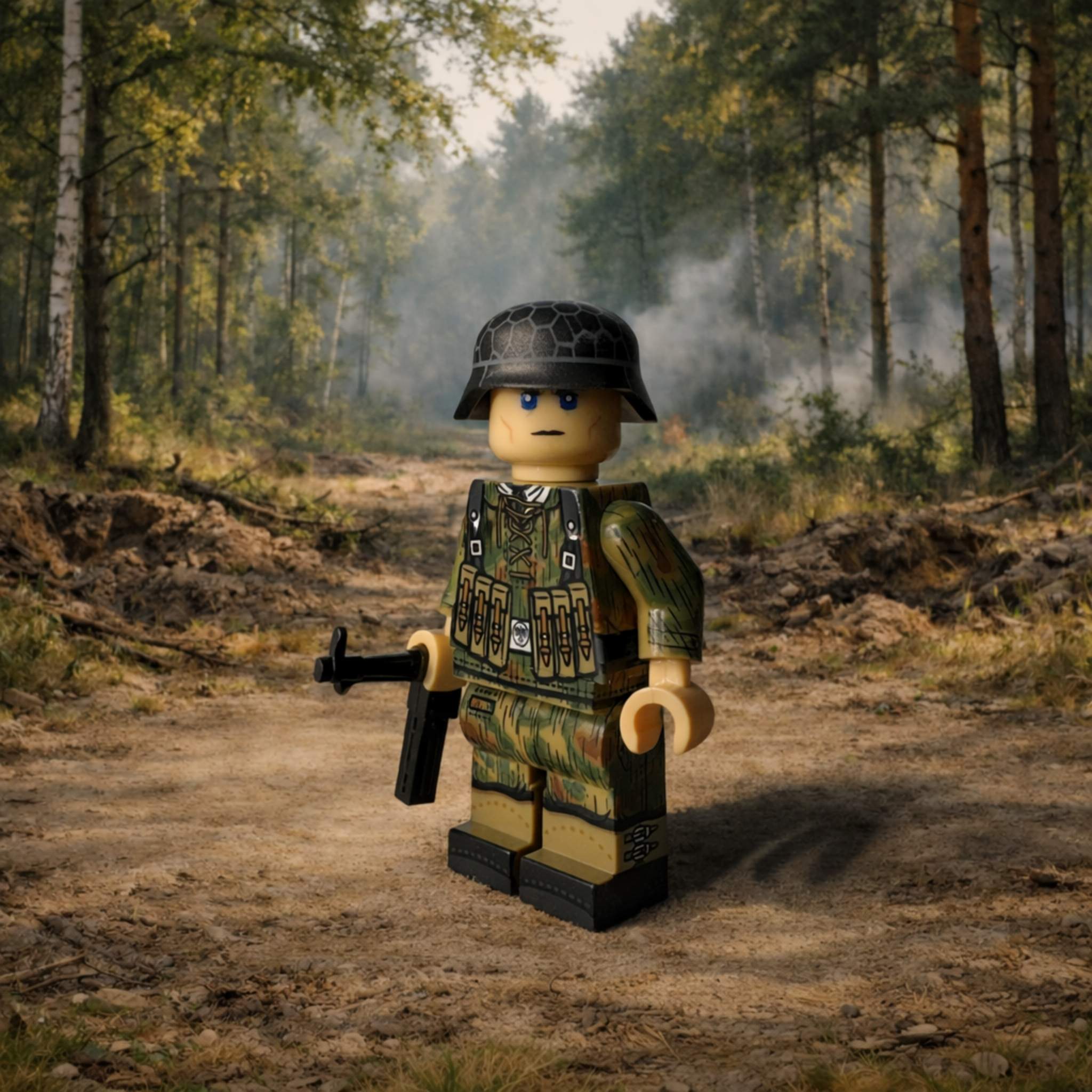 Heer Infantry MP40 - Sumpfmuster Camo