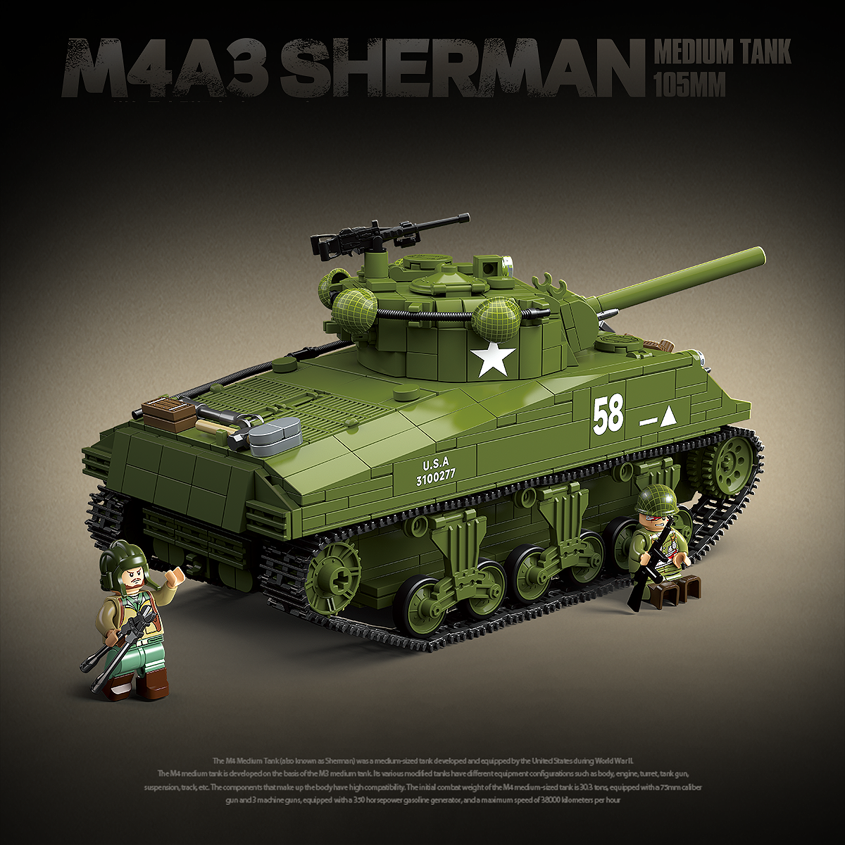 M4 Sherman - Medium Tank