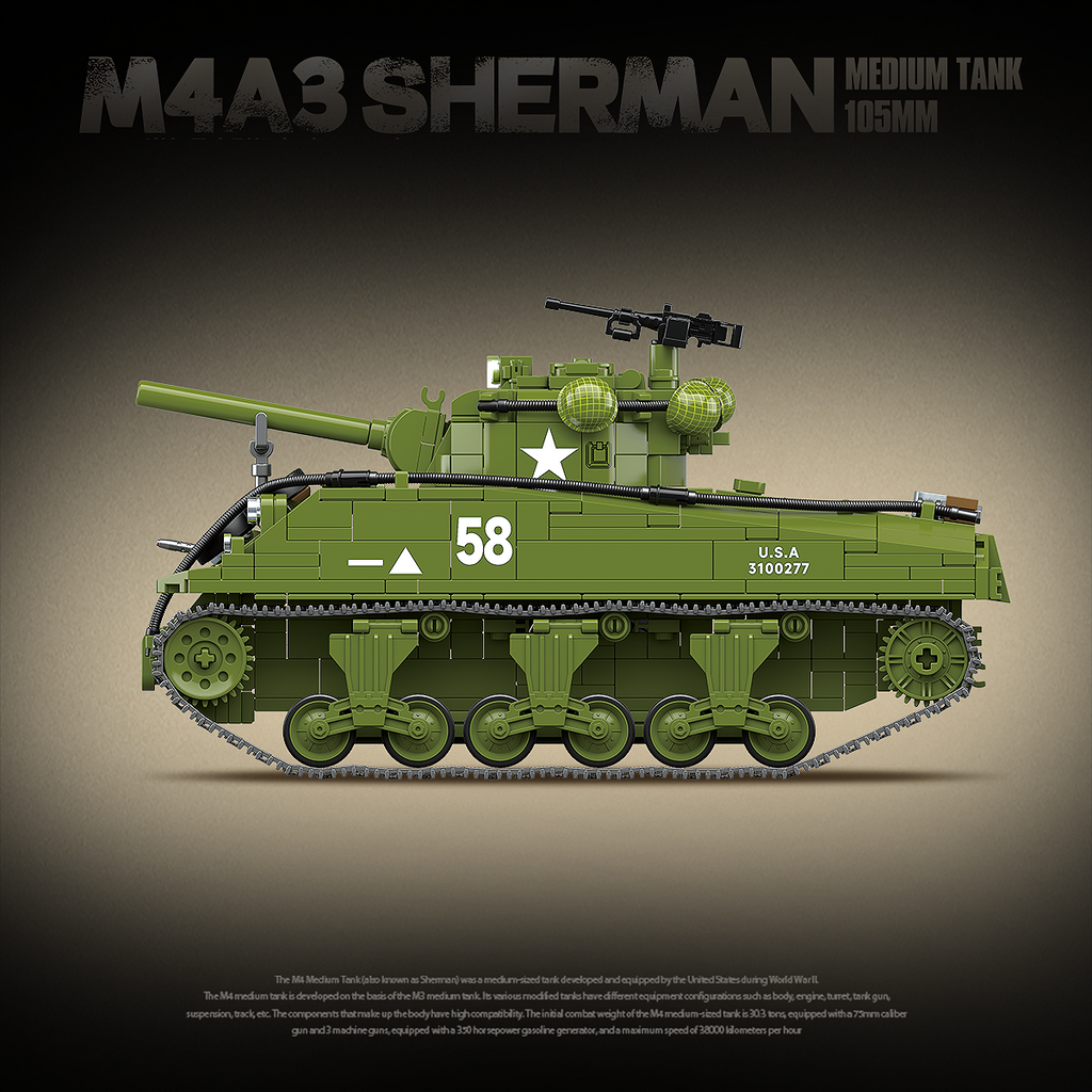 M4 Sherman - Medium Tank