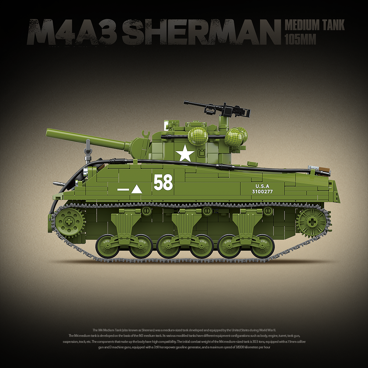 M4 Sherman - Medium Tank