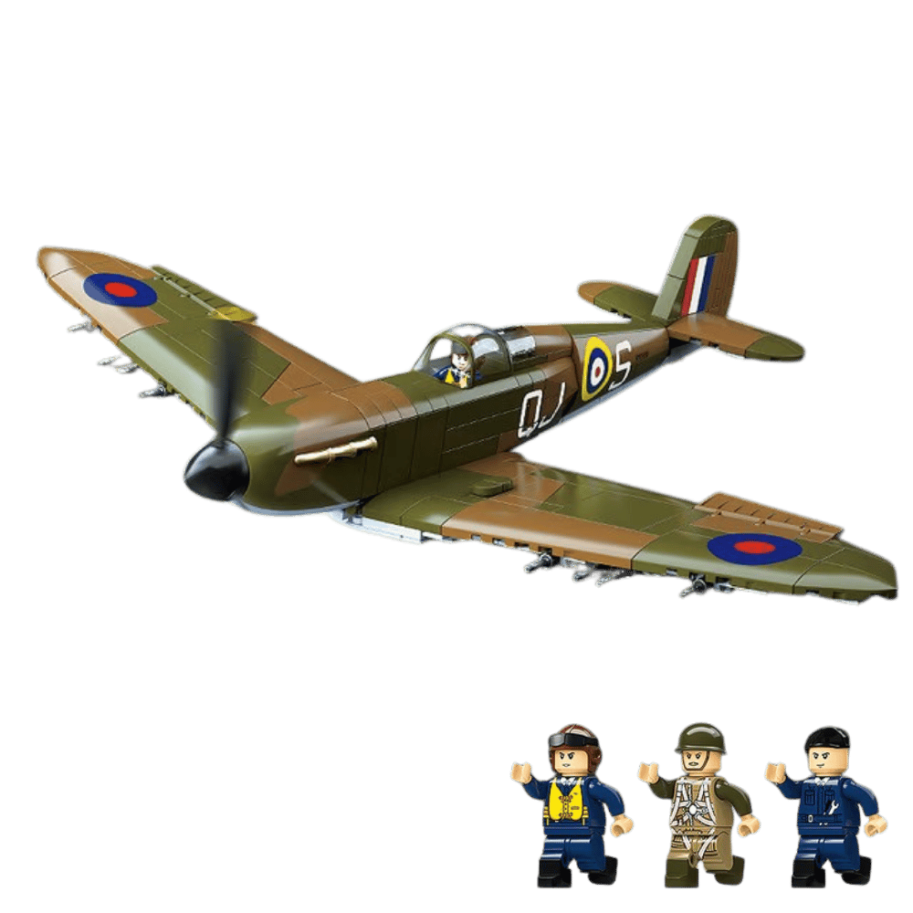 Supermarine Spitfire Mk Ia - Fighter Plane | 1:28 Scale