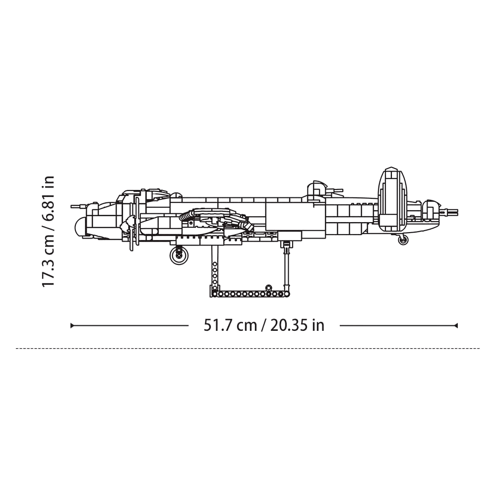 "G For George" Avro Lancaster Mk I - Heavy Bomber | 1:44 Scale PRE ORDER - JUNE 16TH
