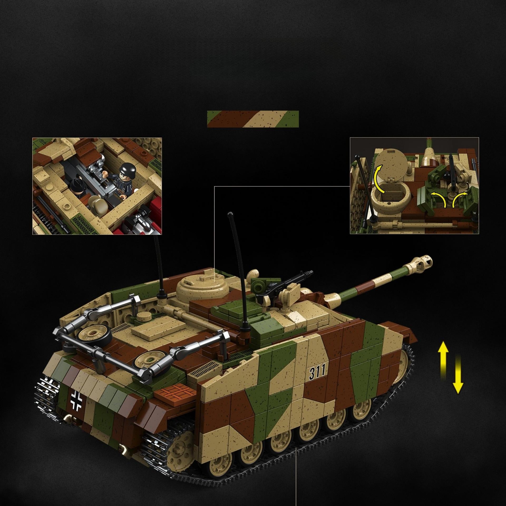 StuG III Ausf G - Tank Hunter Ambush Camo | 1:28 Scale Limited Edition