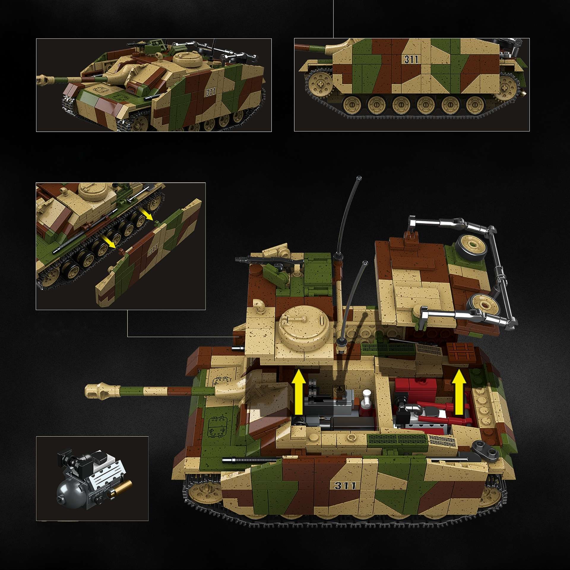 StuG III Ausf G - Tank Hunter Ambush Camo | 1:28 Scale Limited Edition