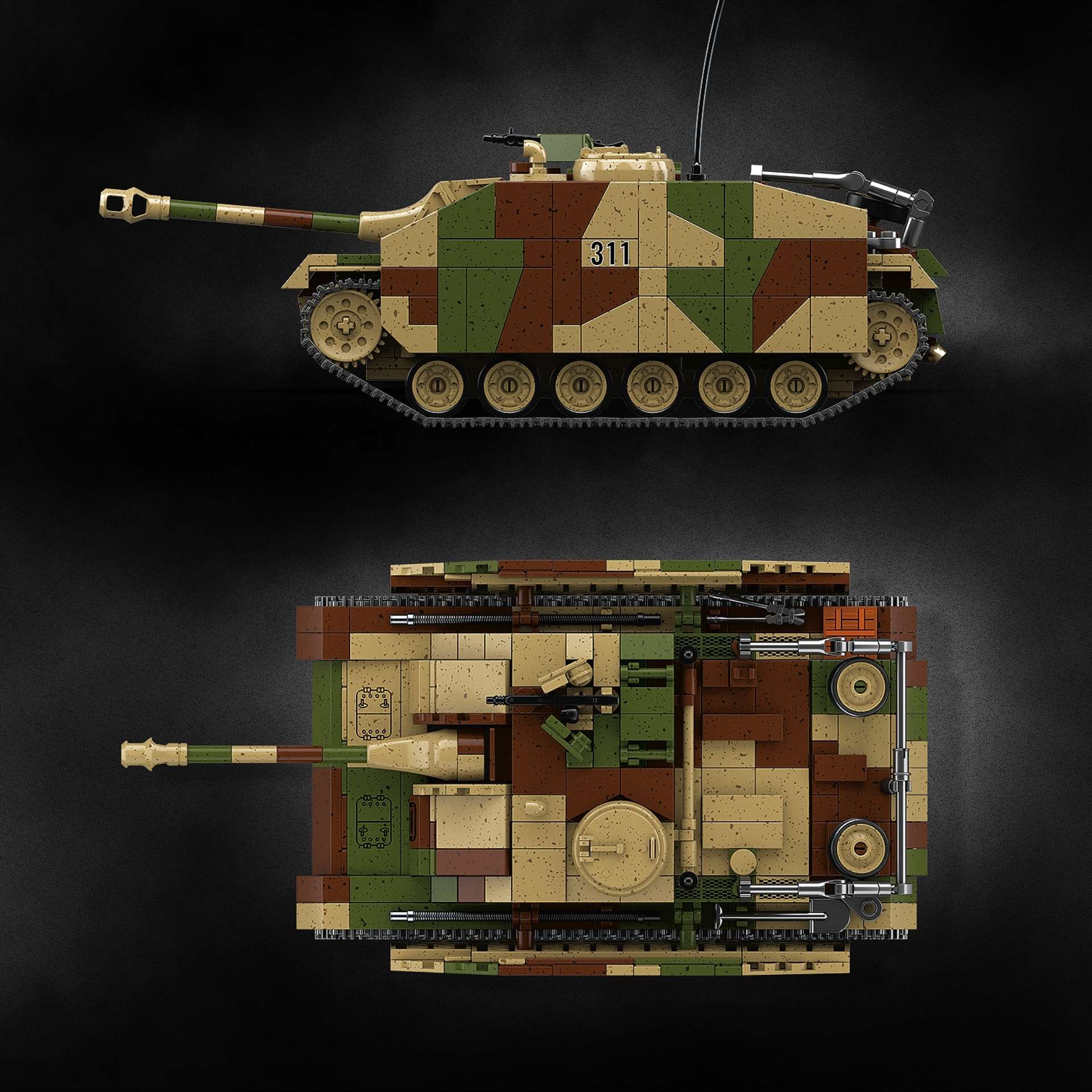 StuG III Ausf G - Tank Hunter Ambush Camo | 1:28 Scale Limited Edition