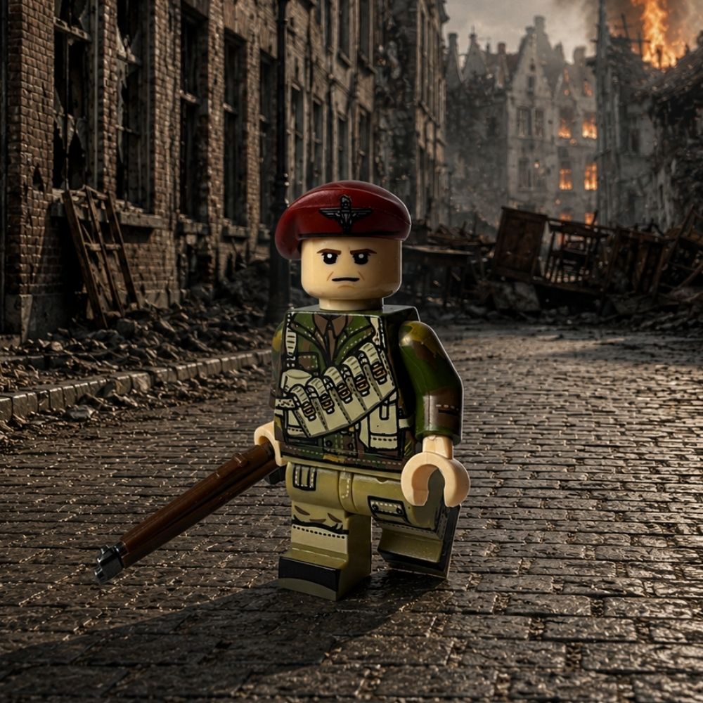 "Red Devils" 1st Airborne Infantry - Brushstroke Camo