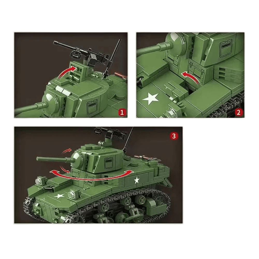 M3A1 Stuart - Light Tank | 1:28 Scale